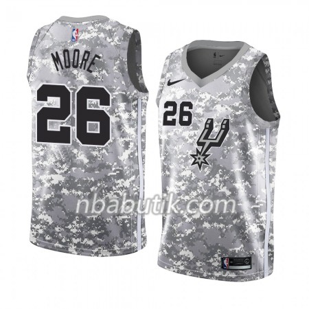 NBA Mænd Trøje San Antonio Spurs Ben Moore 26 2018-19 Nike Grå Swingman NBA Mænd Trøje San Antonio Spurs Ben Moore 26 2018-19 Nike Grå Swingman